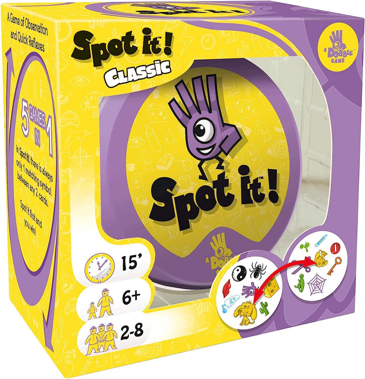 Juego De Mesa Dobble 5 en 1 Spot It