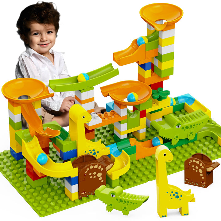 Juego Laberinto De Canicas 260 Piezas Dinosaurio