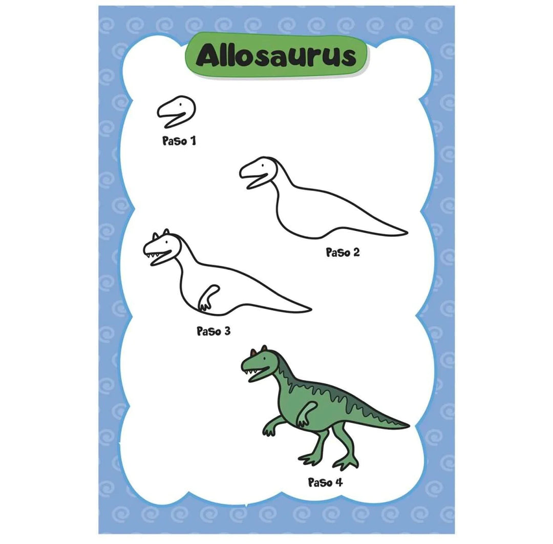 Libro Didáctico Tablero Lcd LosDinosaurios