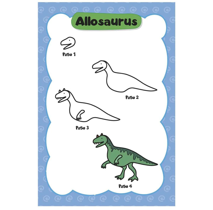 Libro Didáctico Tablero Lcd LosDinosaurios