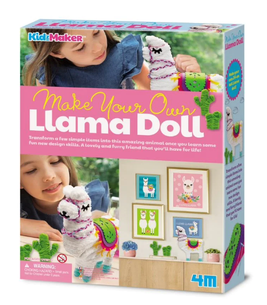 Kit De Arte Haz Tu Propio Muñeco Llama