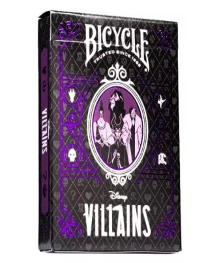 Cartas Bicycle Villanos De Disney Naipes