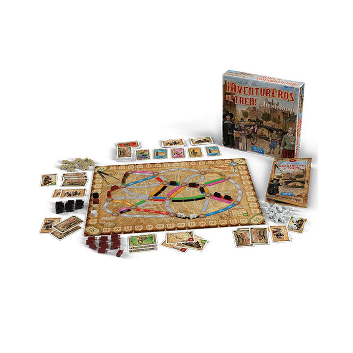 Juego de mesa ¡Aventureros al Tren! Amsterdam