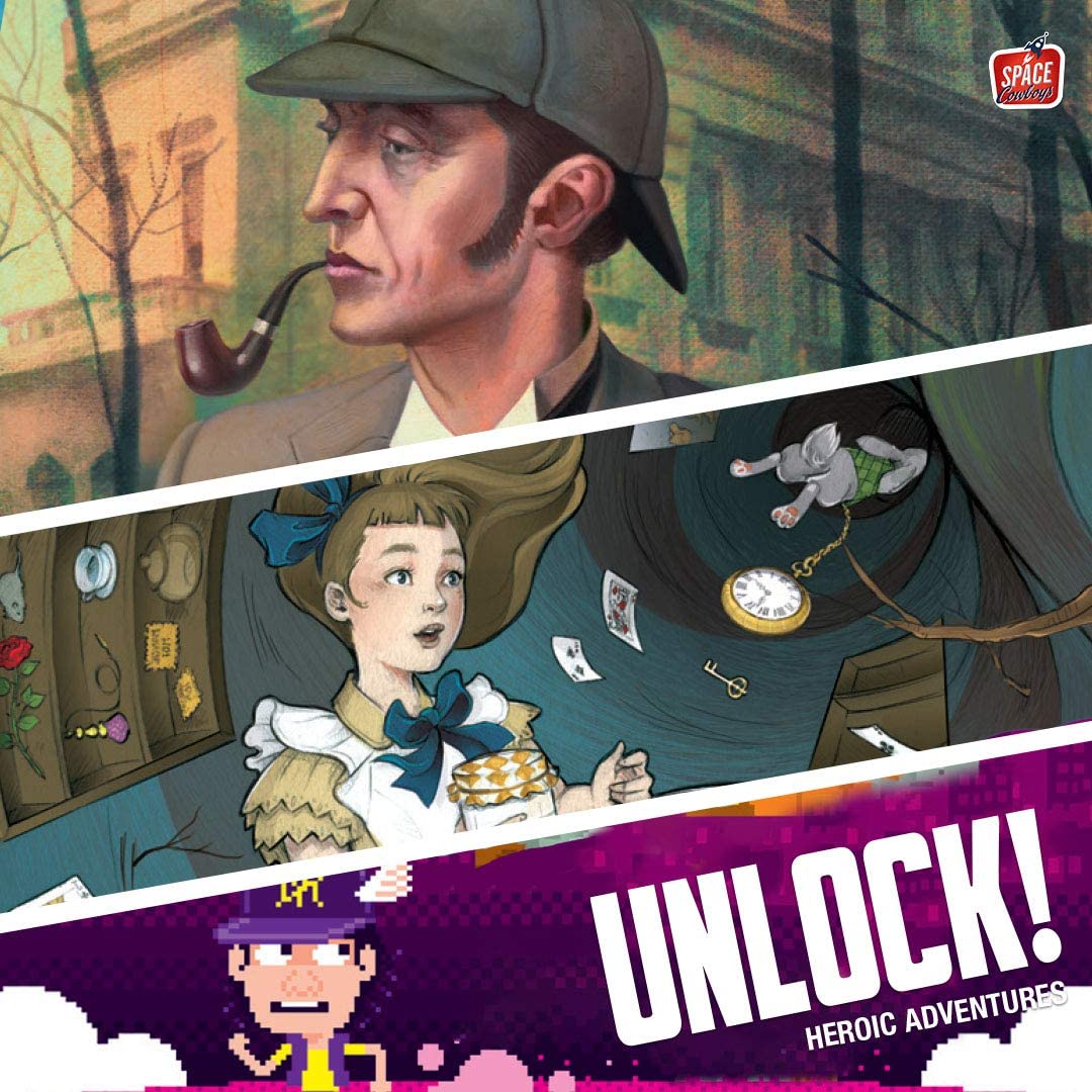 Juego De Mesa Unlock Heroic Adventures Espanol