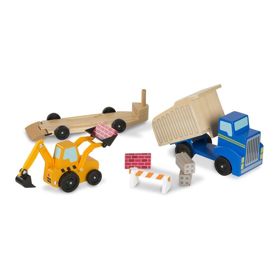 Carros de Construcción en Madera
