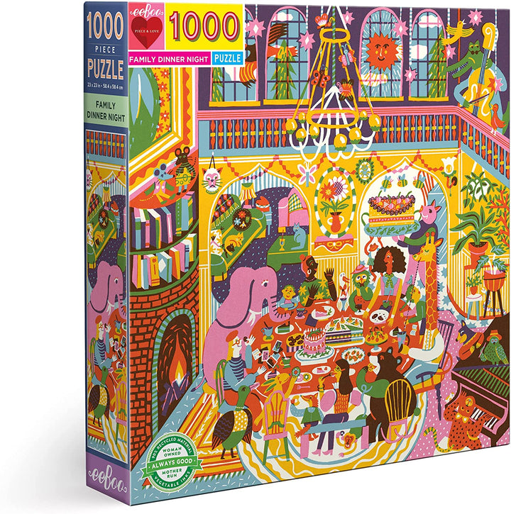 Rompecabezas 1000 Piezas Arte Animales