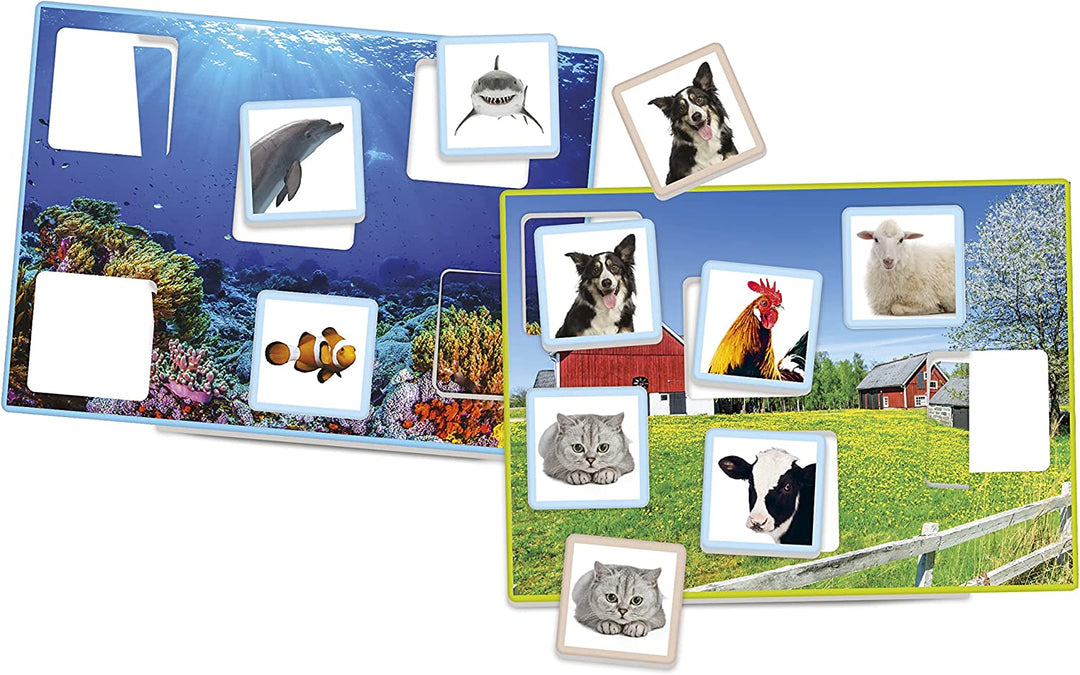 Juego Didactico Donde Viven Los Animales Para Niños