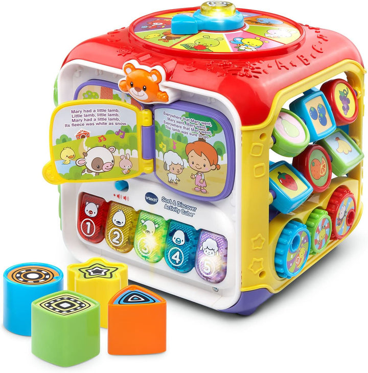 Cubo Interactivo de Aprendizaje para Bebe