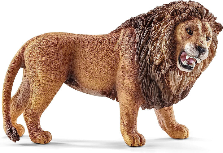 Figura Animales Leon Pintado A Mano