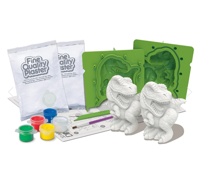 Kit De Arte Moldea Y Pinta Dinosaurios En 3D