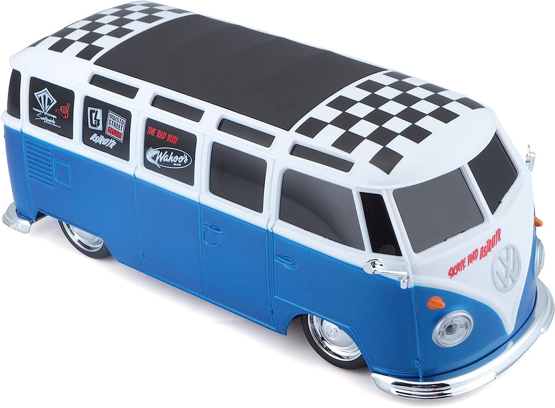 Carro A Control Remoto Volkswagen Van Samba 1:24