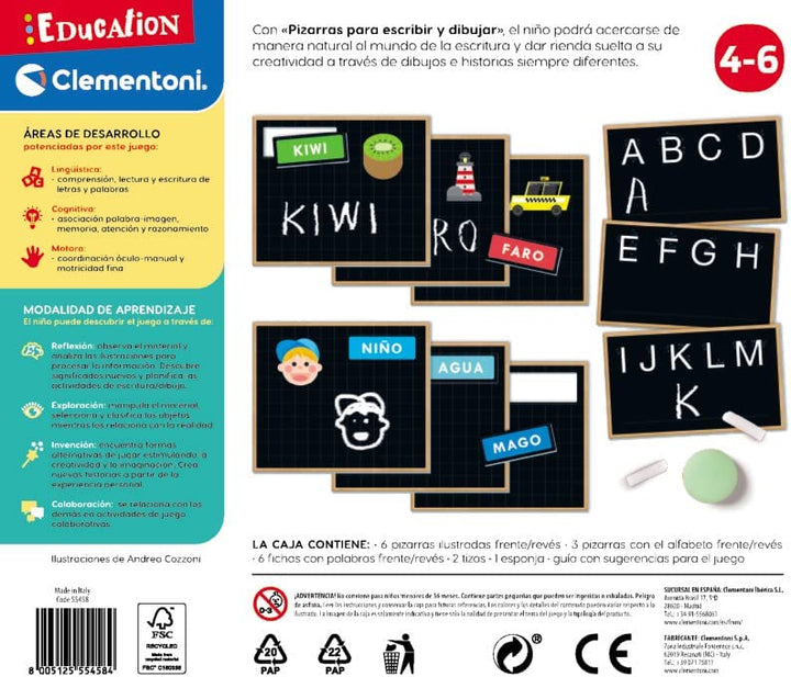 Tablero Montessori Aprende A Escribir Y Dibujar