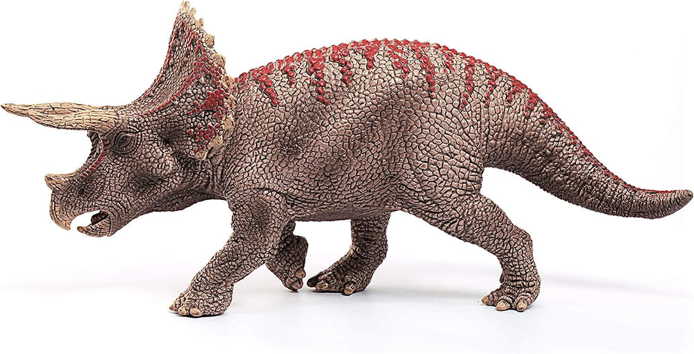 Figura Dinosaurios Triceratops Pintado a Mano