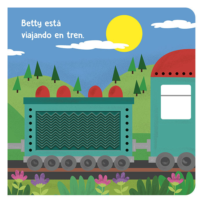 Libro Sensorial Ruedas En La Ruta Tocar Y Sentir