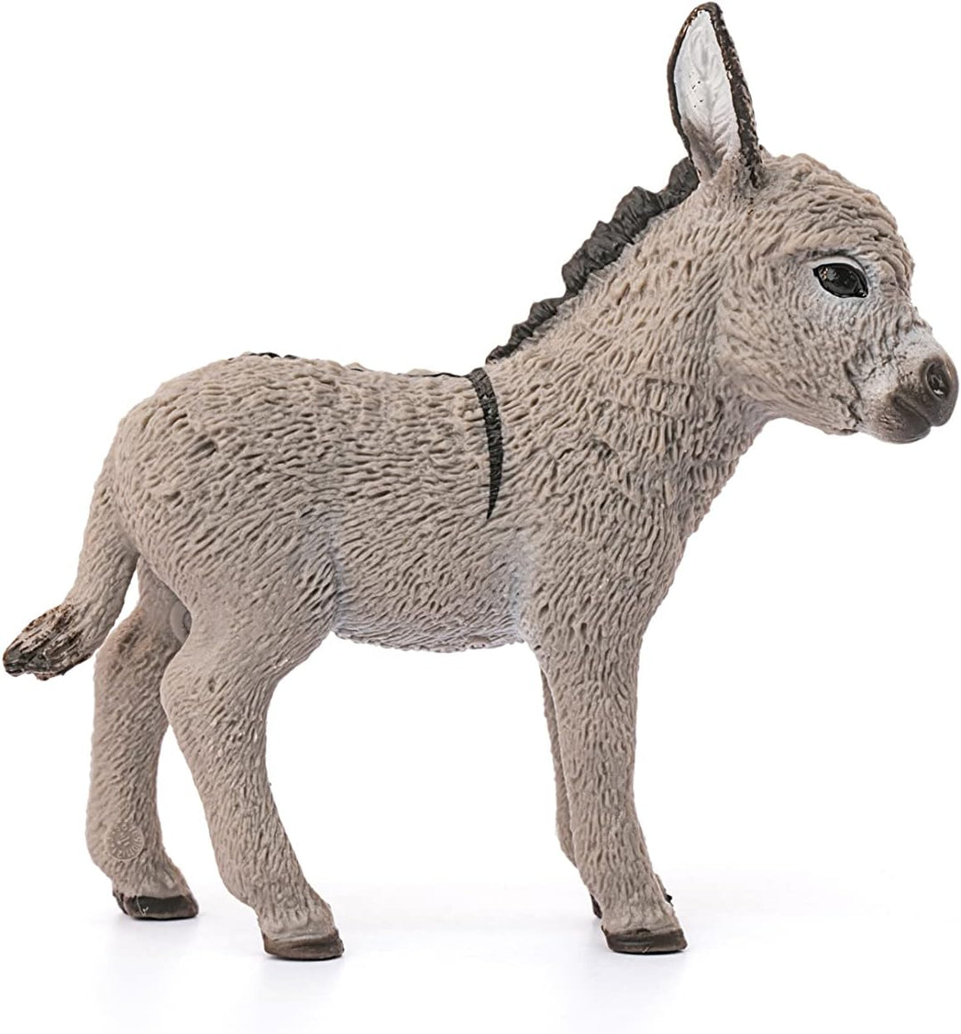 Figura Animales Burro Bebe Pintado a Mano