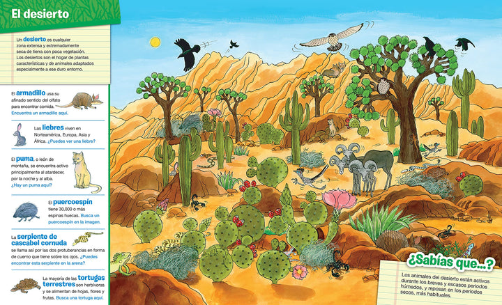 Libro De Actividades Busca Y Encuentra Animales