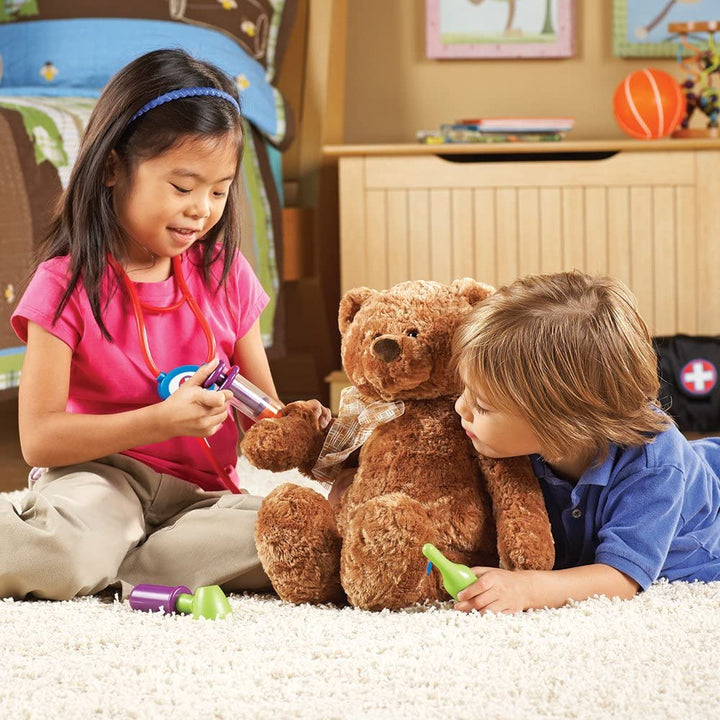 Juego Didáctico Set Médico Con Maleta Deluxe Para Niños