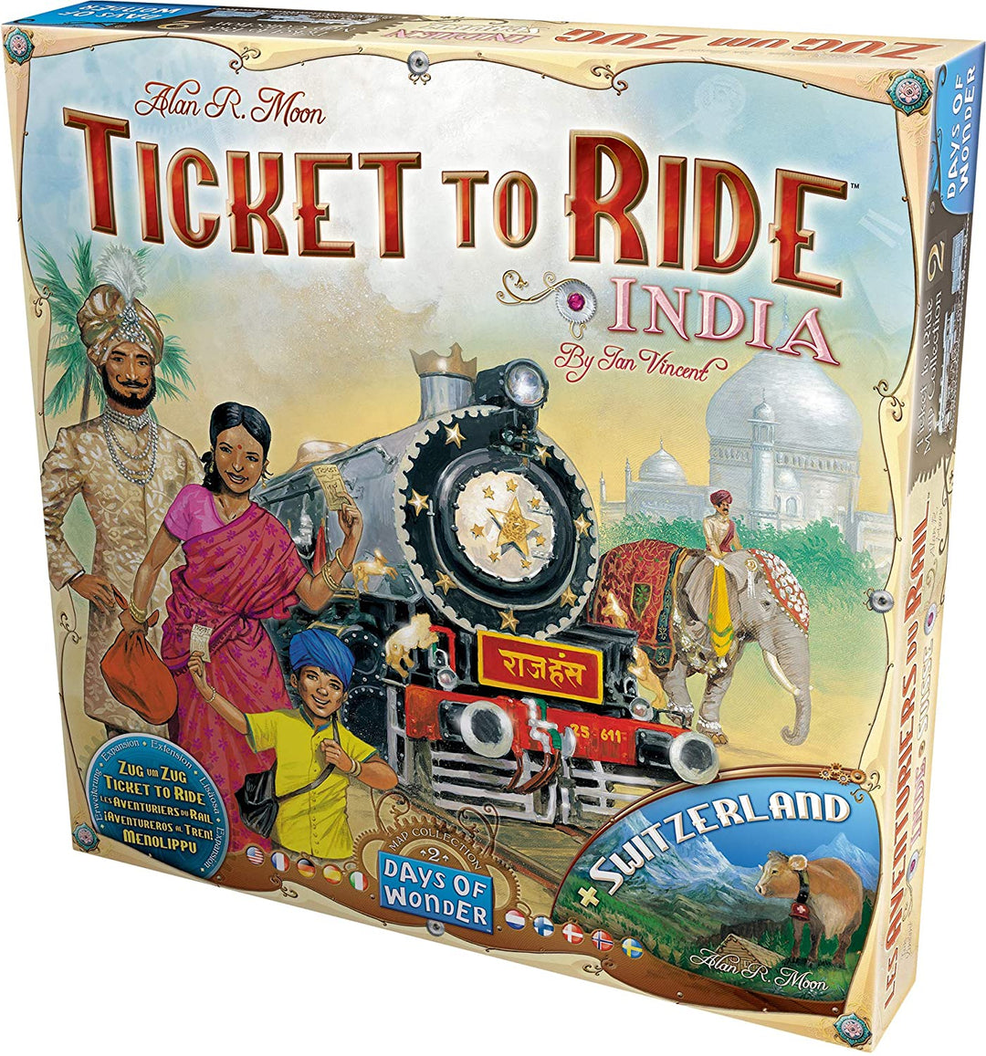 Juego De Mesa Ticket To Ride India Español