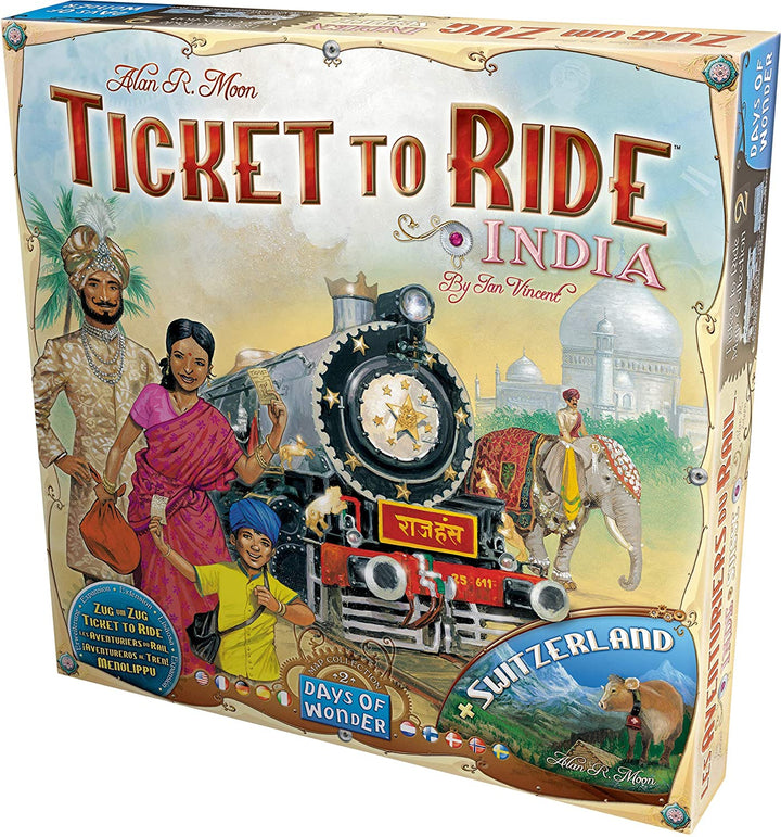 Juego De Mesa Ticket To Ride India Español