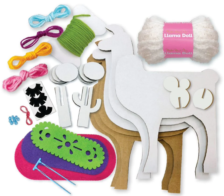 Kit De Arte Haz Tu Propio Muñeco Llama