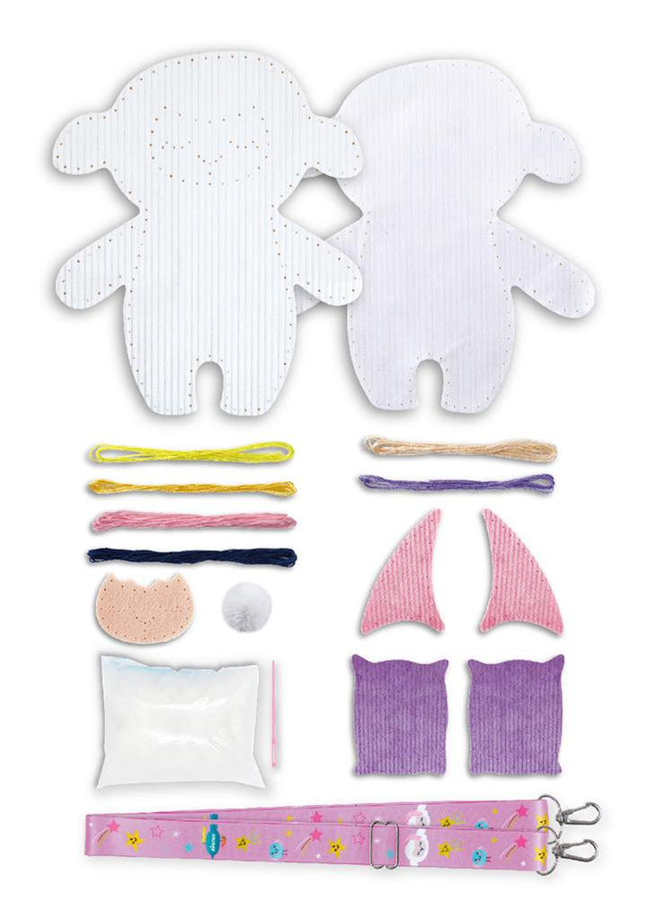 Set De Arte Y Manualidades Oveja De Peluche Tejido