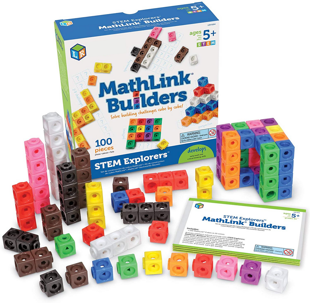 Juego Didáctico Matemático 100 Piezas STEM Para Niños