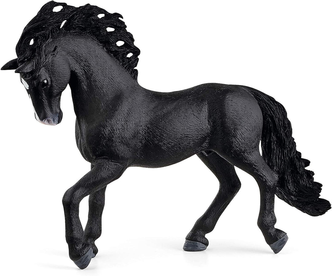 Figura Animales Caballo Pura Sangre Española Pintado A Mano
