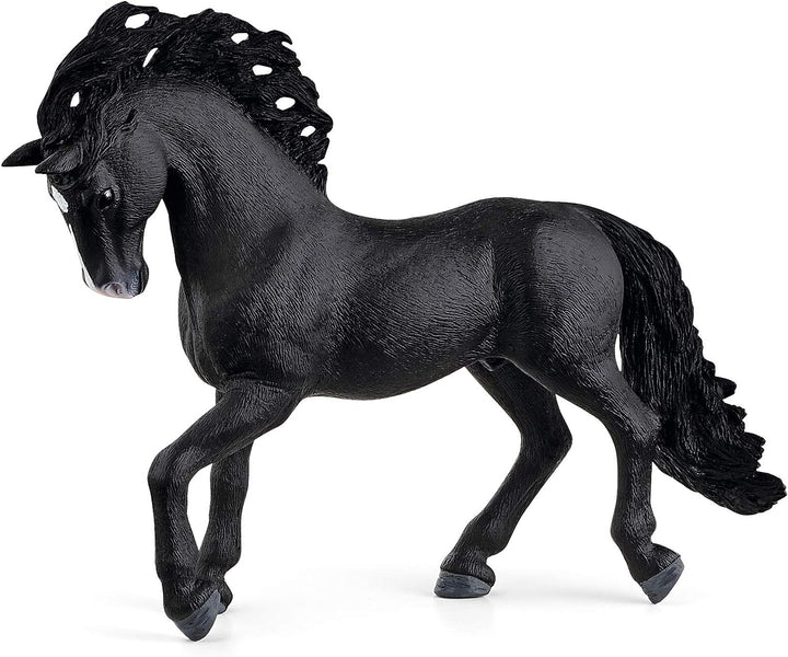 Figura Animales Caballo Pura Sangre Española Pintado A Mano