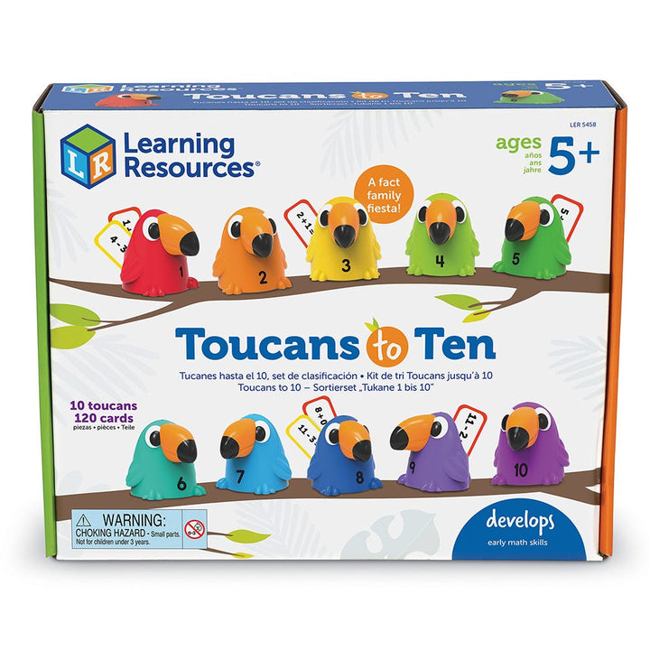 Juego Aprende Matemáticas Tucanes Tropicales Para Niños
