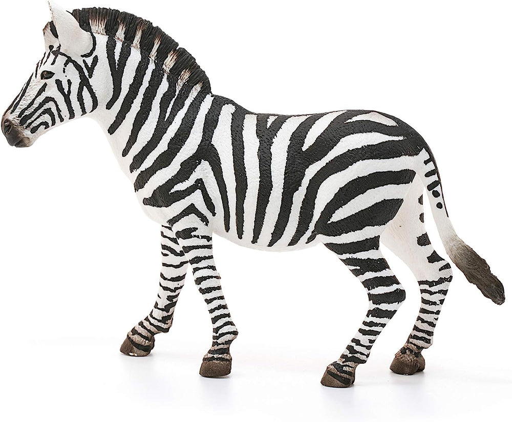 Figura Animales Cebra Hembra Pintada A Mano