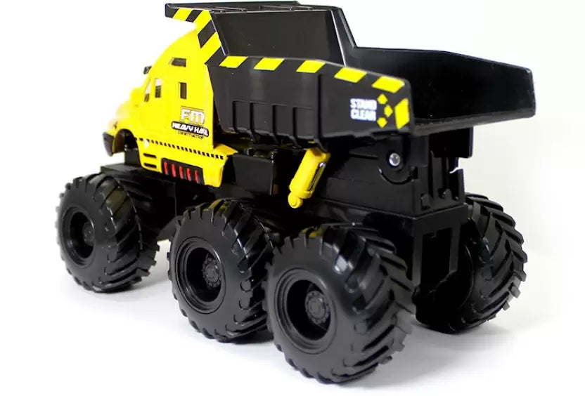 Camión De Construcción 6 x 6 Push &amp; Go Niños