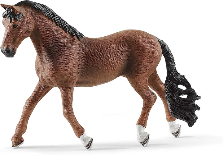 Figura Animales Caballo Trakehner Pintado A Mano