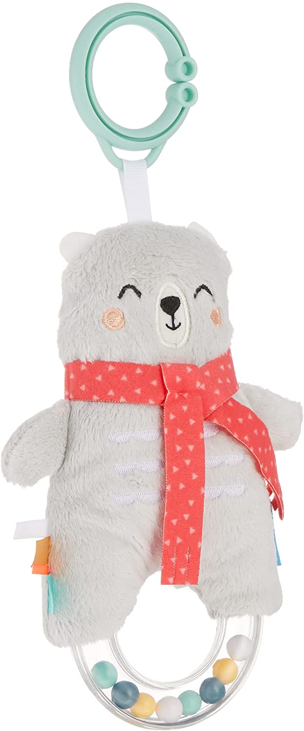 Osito Sensorial Sonajero Para Bebe