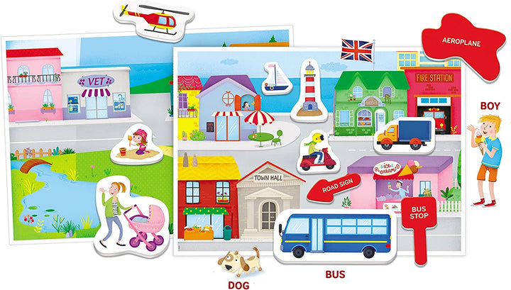 Juego Didactico Aprendiendo Ingles Vocabulario
