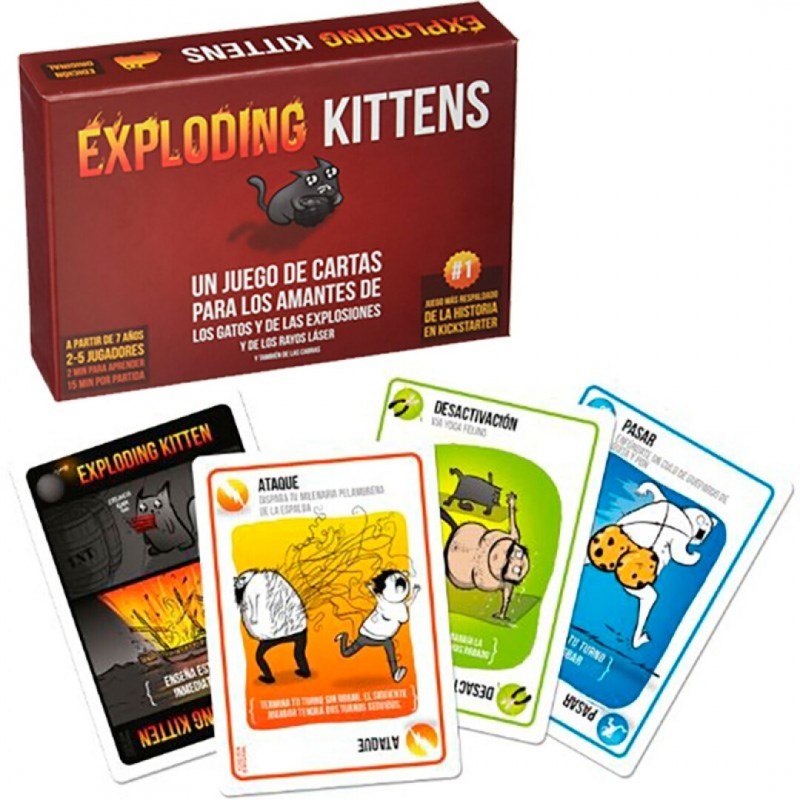 Juego De Estrategia Exploding Kittens