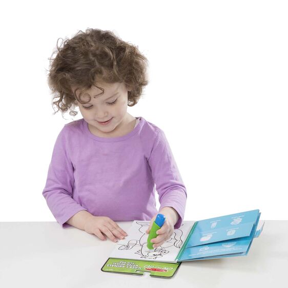 Libro Tipo Bestiario para Pintar con Agua