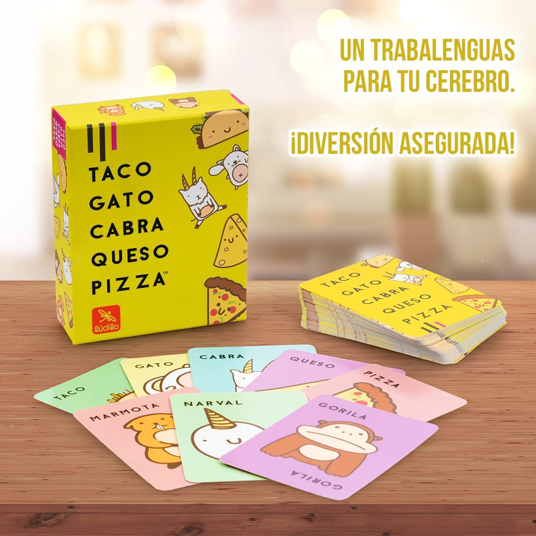 Juego de Mesa Taco Gato Cabra Queso Pizza