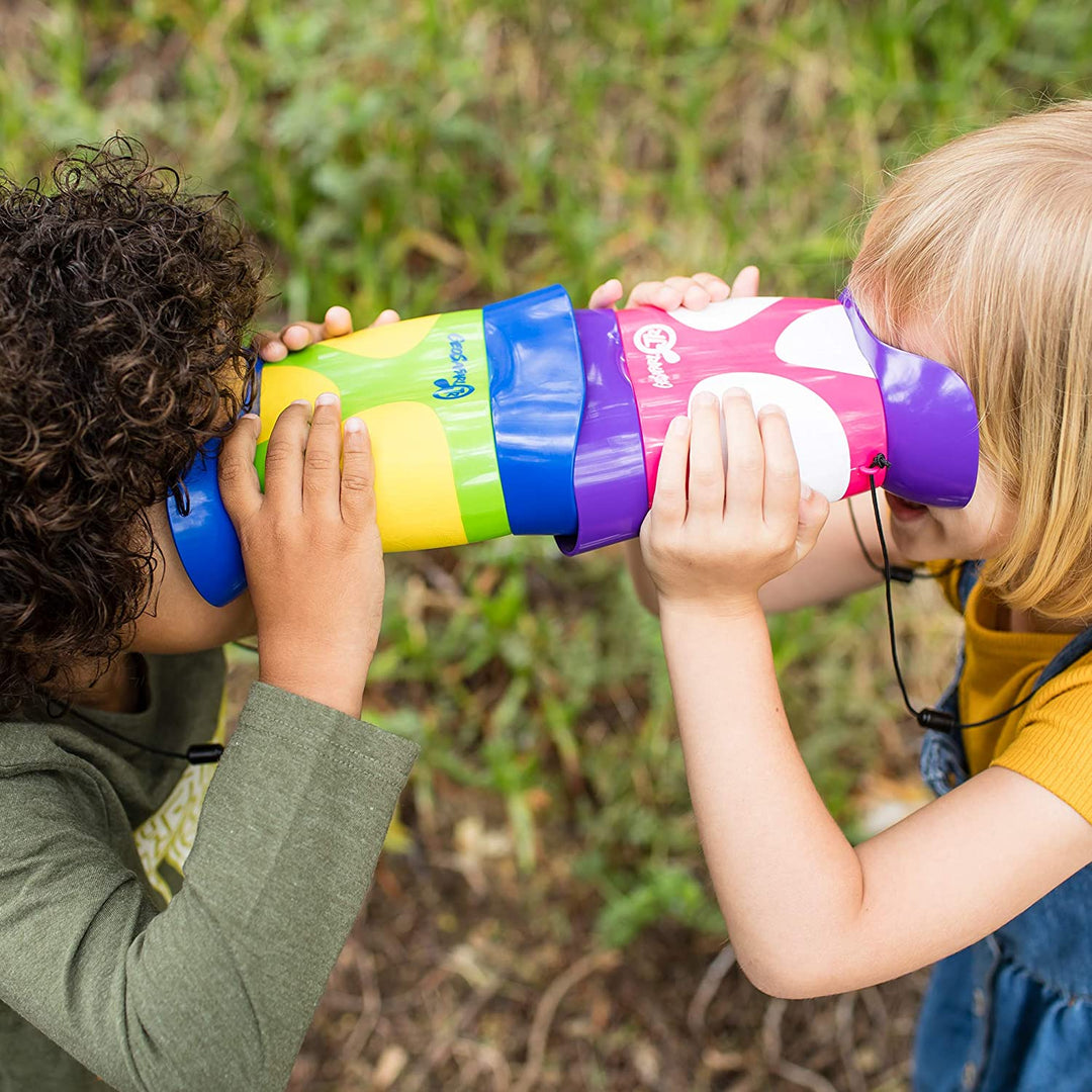 Juego Didáctico Binoculares Rosado Para Niños