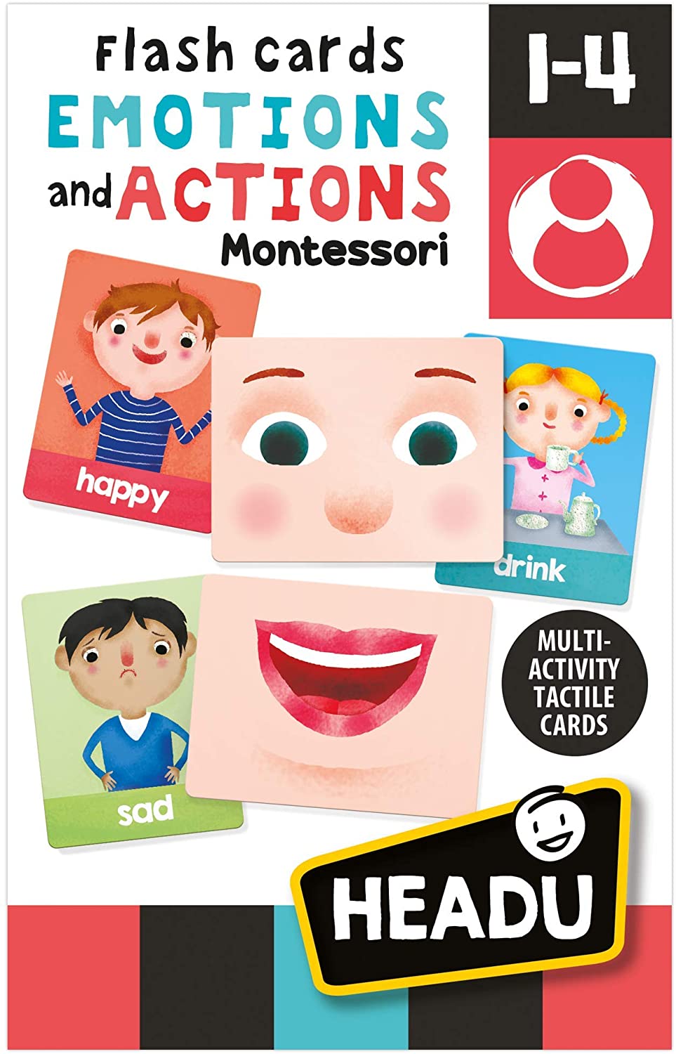 Flash Cards Montessori Emociones y Acciones