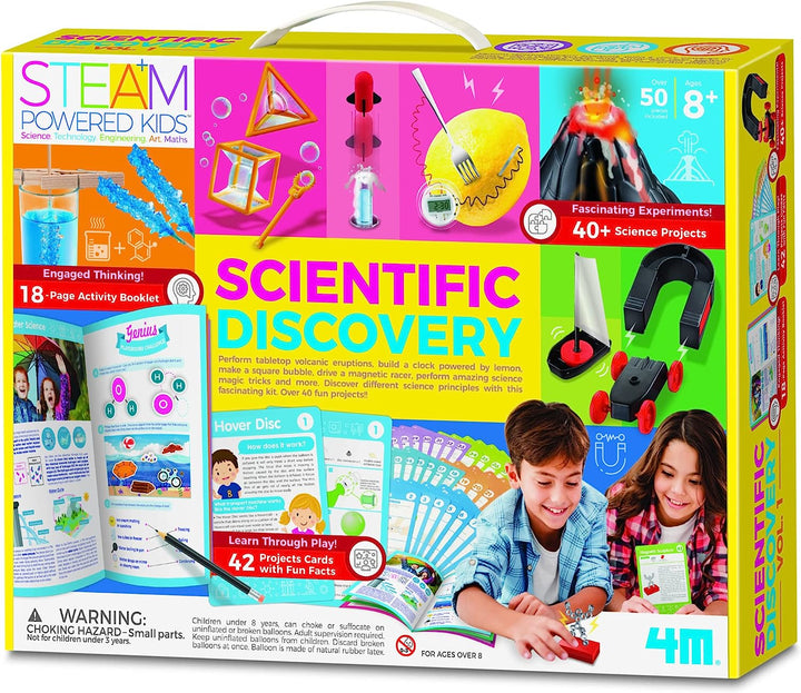 Experimentos Descubrimientos Cientificos STEM