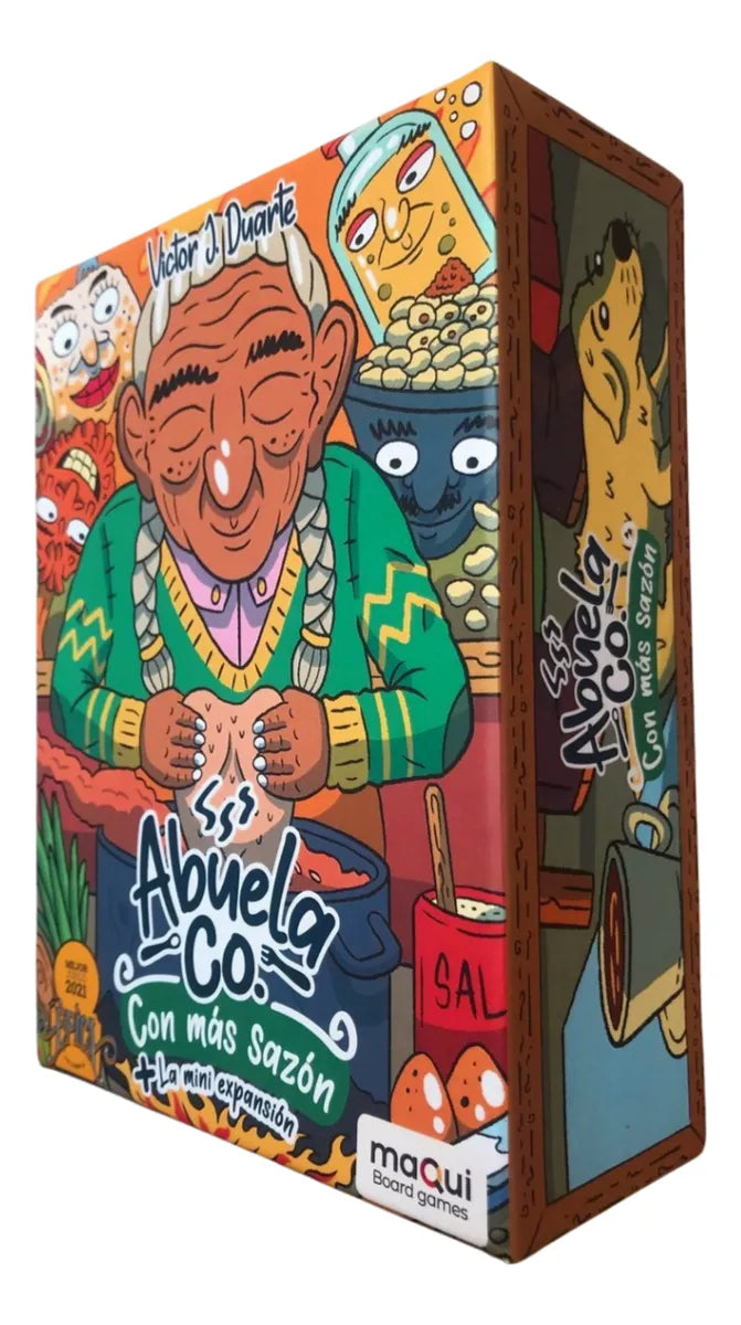 Juego De Mesa Abuela Co Y Mini Expansion