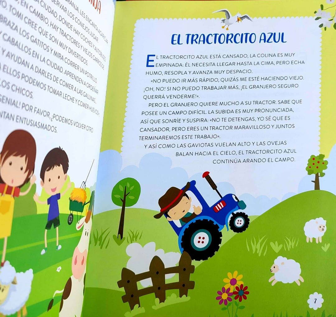 Libro Cuentos Para Leer Animales Granja