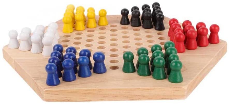 Damas Chinas Juego De Mesa Madera