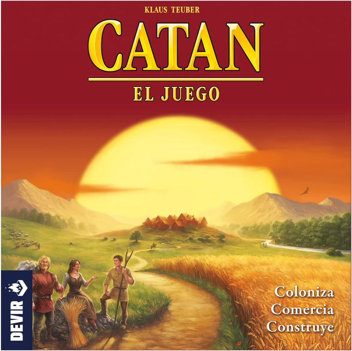 Juego de Mesa Catan Adultos Ninos