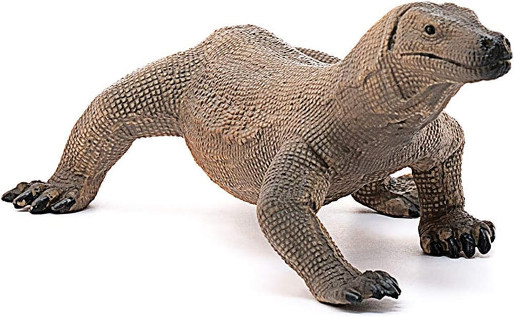 Figura Animales Dragon De Komodo Pintado A Mano