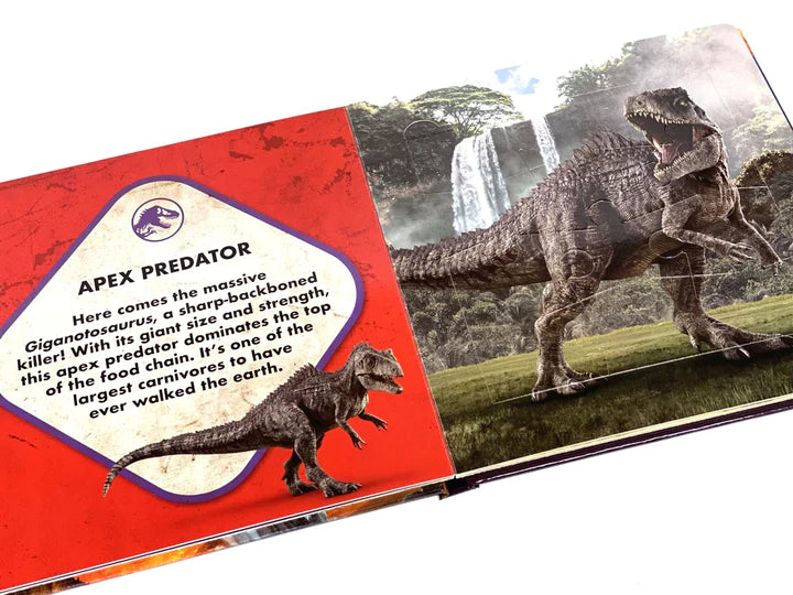 Libro Interactivo Mi Primer Rompecabezas De Dinosaurios
