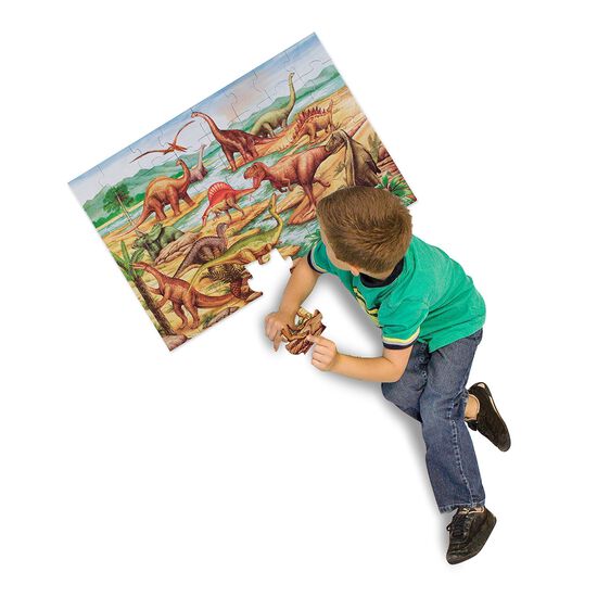 Rompecabezas Tapete Dinosaurios 48 Piezas