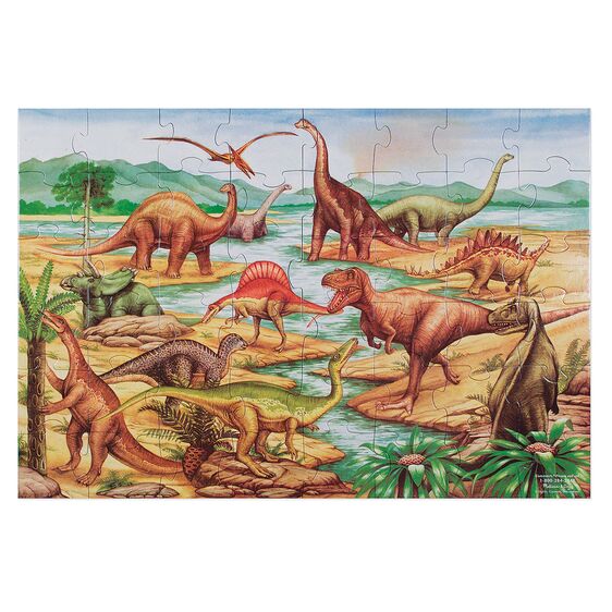 Rompecabezas Tapete Dinosaurios 48 Piezas
