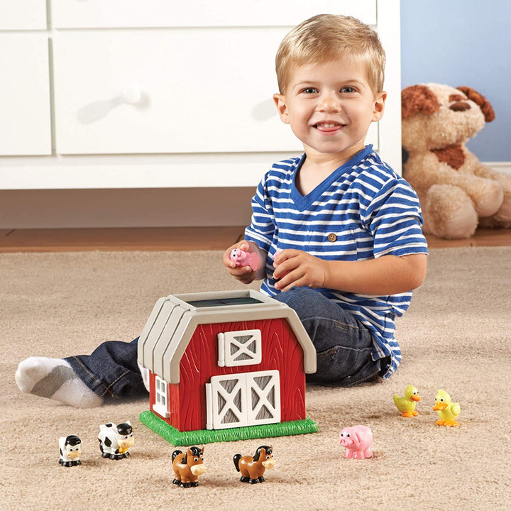 Juego Didáctico Granja Sensorial Animales y Texturas Niños