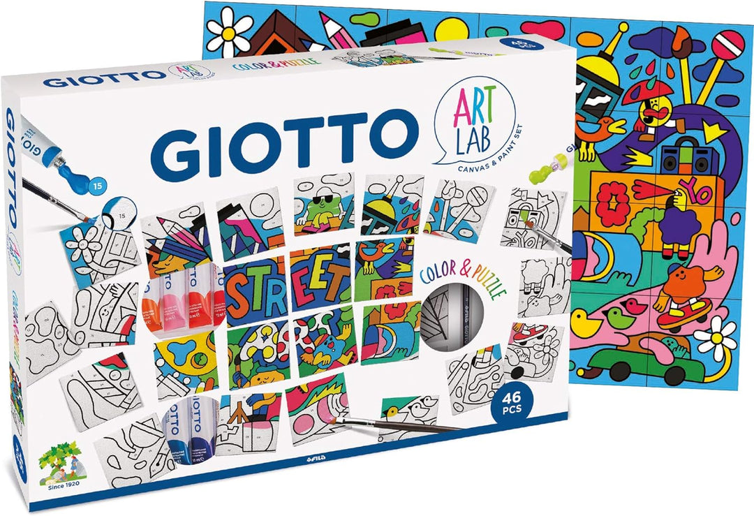 Set De Arte 2 En 1 Lienzo Para Pintar Por Numeros